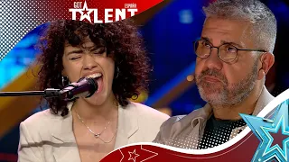 NERVES take their toll on this very talented SINGER | Auditions 8 | Spain's Got Talent 2023