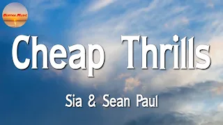 Sia, Sean Paul - Cheap Thrills || Ed Sheeran, Ali Gatie (Lyrics)