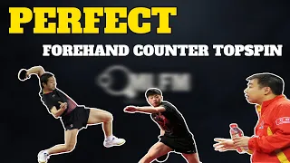 Xu Xin & Ma Long Improve Their PERFECT Forehand Counter Topspin With Liu Guoliang!