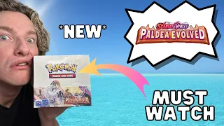 WE PULLED A BOUNTY CARD🔥 Pokémon Paldea Evolved Booster Box Opening