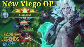 New Viego Is OP ! The King Of Ruination ! Tier S Patch 5.1A Gameplay - League of Legends: Wild Rift