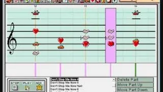 Mario Paint Composer - Don't Stop Me Now - Queen