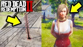 WHAT HAPPENS IF WE PULL THIS LEVER? CAN WE SAVE THIS PRINCESS in Red Dead Redemption 2!