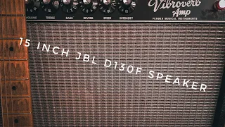 Fender Vibroverb 1x15 with Jbl D130f Speaker