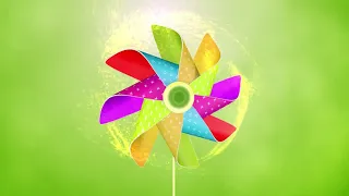Pinwheel logo After Effects template from Videohive