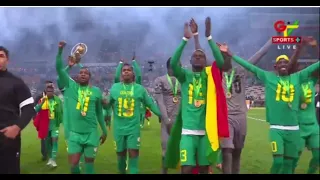 SENEGAL VS ALGERIA-CHAN FINAL 2022- SENEGAL CROWNED CHAMPIONS-TROPHY PRESENTATION