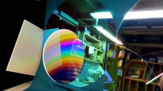 Boro Dichroic Glass Disc Infinity 1