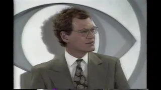 David Letterman leaves NBC - Showbiz Today Nightside NBC ET 1/14/93 + CBS This Morning 1/15/93