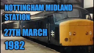 Nottingham Midland Station - 27/03/82