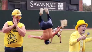 BACKFLIPS IN BASEBALL?! The Savannah Bananas are CRAZY FUN and will blow your mind!