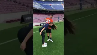 EL DÍA QUE MARQUÉ UN GOLAZO EN EL ESTADIO DEL FC BARCELONA #shorts