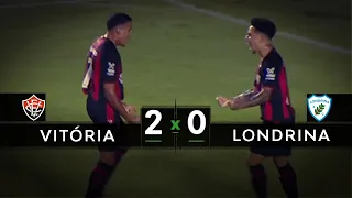 Vitória 2 x 0 Londrina | Melhores Momentos | Série B 28/04/2023