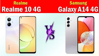 Realme 10 4G vs Samsung Galaxy A14 4G Full phone comparison in 2 minutes