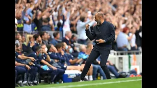 Spurs fans give standing ovation to Nuno Santo and Tottenham players after Spurs 1-0 Man City
