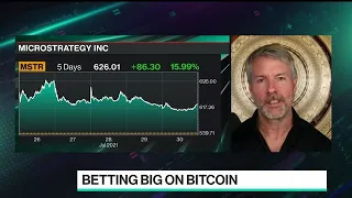 We're Being Patient With Bitcoin, Michael Saylor Says