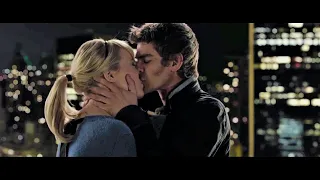 The Amazing Spiderman - Web-Sling Terrace Kiss Scene