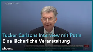 BPK: Zur bevorstehenden Münchner Sicherheitskonferenz und zum Munich Security Report 2024