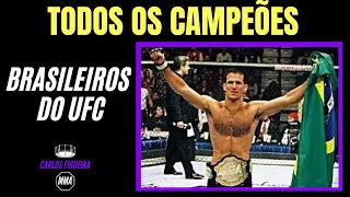 Todos os Campeões Brasileiros da História do UFC!