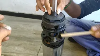 Submersible pump Assembly (समर्सिबल मोटर के ऊपर पंप कैसे बनाते हैं)