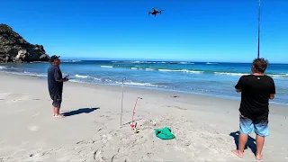 Sun, beer & fishing drones