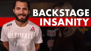10 Insane Backstage Moments in MMA