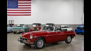 1973 MG MBG Walk Around