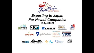 HiSTEP 2021: Exporting to Japan