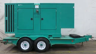 Cummins DSGAA 100 kW portable diesel generator QSB7-G3 EPA Tier 3 eng, 66 Hrs, Yr 2008 - CSDG #2902