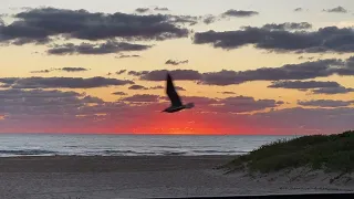 South Padre Island Sunrise Three Days In October 2023