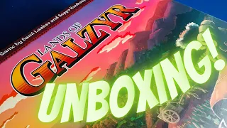 Lands of Galzyr - Unboxing!