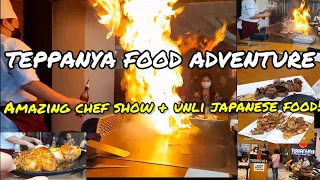 Teppanya Food Adventure @ Evia  Lifestyle Center +Unlimited Japanese Food! Nakita namin si DadaKoo!😱