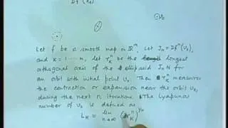 Lecture - 24 Lyapunov Exponent