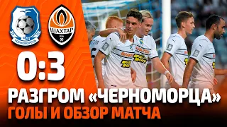 Chornomorets 0-3 Shakhtar. Away win in Odesa! Match highlights (21/08/2021)