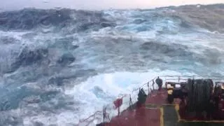 South Pacific Ocean Storm Drake Passage m/v "RED ROSE" (LOA 225 m) (10-11 BS)