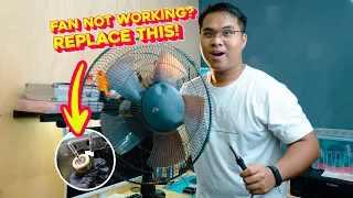 How to Fix a Broken Electric Fan: Motor Humming Sound | Rotor Not Rotating