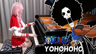 Binks' Sake - Yohohoho！One Piece OST「Binks no Sake」Piano Cover (Happy & Emotional Ver.) 🍻Ru's Piano