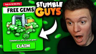 HOW TO GET *FREE* 100,000 GEMS IN STUMBLE GUYS!