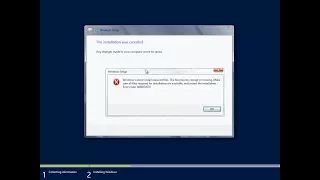 Windows Cannot Install Required Files Windows 10 FIX [Tutorial]