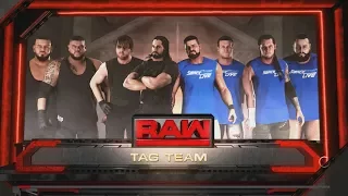 WWE 2K18 The Authors of Pain Join The Shield RAW October 30 2017