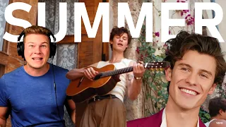 FIRST SHAWN MENDES REACTION?! | Shawn Mendes - Summer Of Love [ Official Music Video ] (REACTION!!)