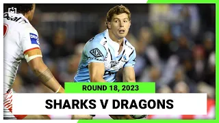 Cronulla-Sutherland Sharks v St George Illawarra Dragons | NRL 2023 Round 18 | Full Match Replay