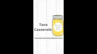 Taco Casserole | YouTube Shorts | Easy dinner idea in 1-minute | Simple Recipe