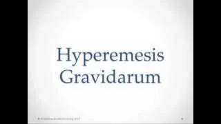 Hyperemesis Gravidarum - USMLE Step 2 Review