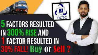 Why IRCTC rallied 300% in 6 months and fell 30% in 2 session? | Buy or Sell IRCTC share?