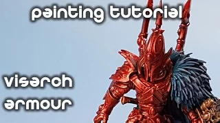 How to Paint The Visarch's Armour (Candy Red)