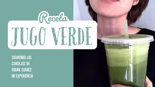 El jugo verde MILAGROSO - receta de Frank Suarez