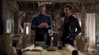 OUAT 6x12 "Murder Most Foul" | Potion's time | David & Hook Moment