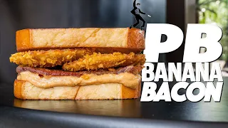 THE SANDWICH ELVIS ATE EVERY SINGLE DAY [PEANUT BUTTER/BANANA/BACON] | SAM THE COOKING GUY