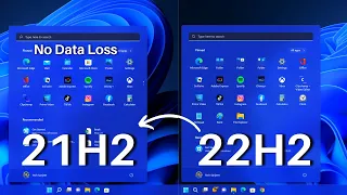 Downgrade Windows 11 22H2 to 21H2 | Rollback Windows 11 Update | No Data Loss Tip