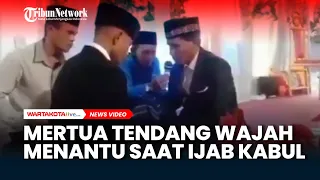 Detik-detik Pernikahan Ricuh, Mertua Tendang Wajah Menantu Saat Prosesi Ijab Kabul